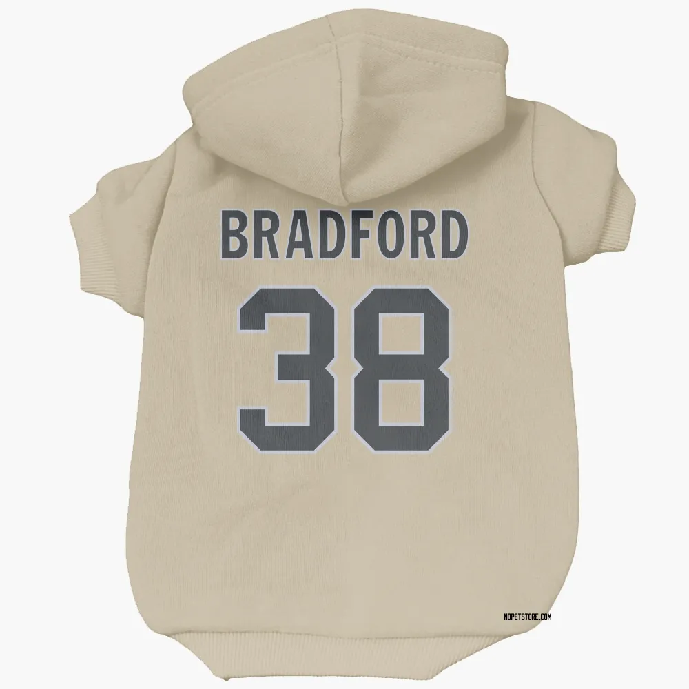 New Orleans Saints Millard Bradford Gold Pet Hoodie for Dog & Cat