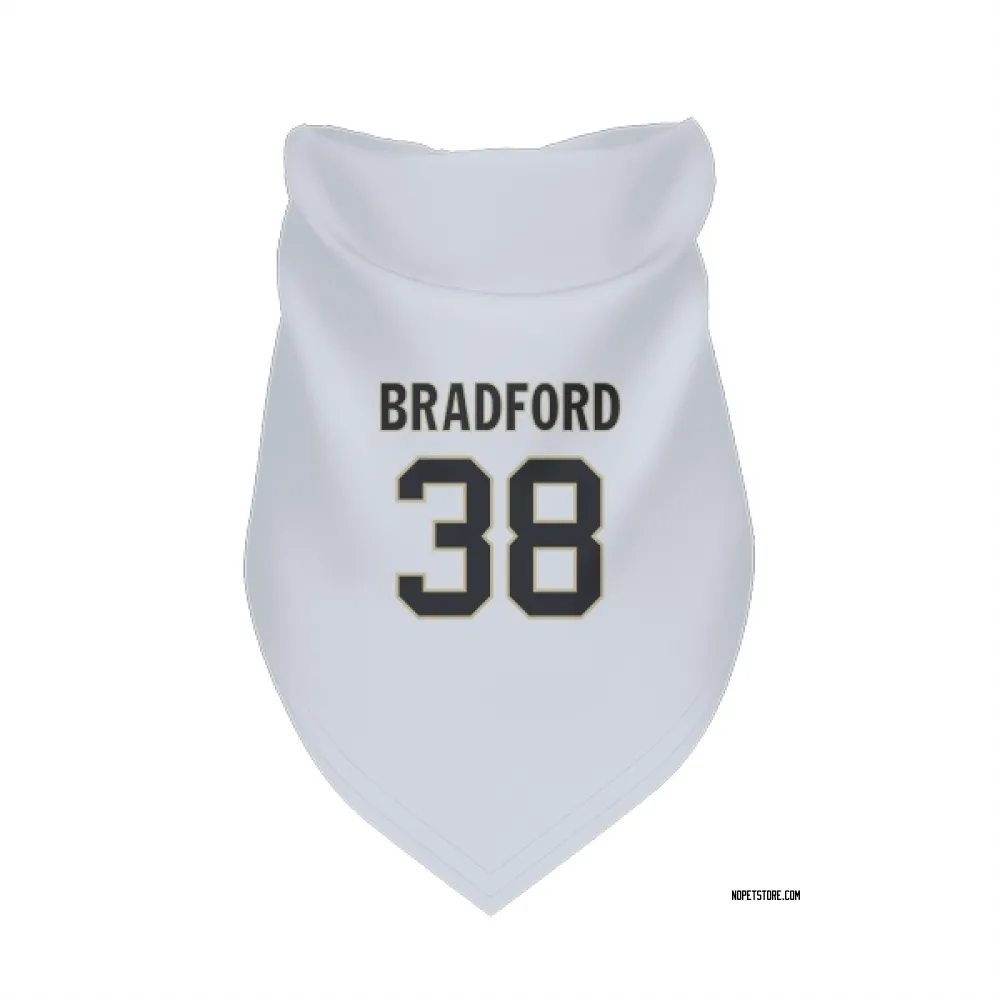 New Orleans Saints Millard Bradford White Pet Bandana for Dog & Cat