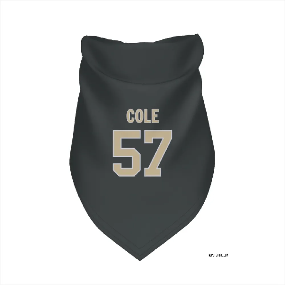 New Orleans Saints Myles Cole Black Pet Bandana for Dog & Cat