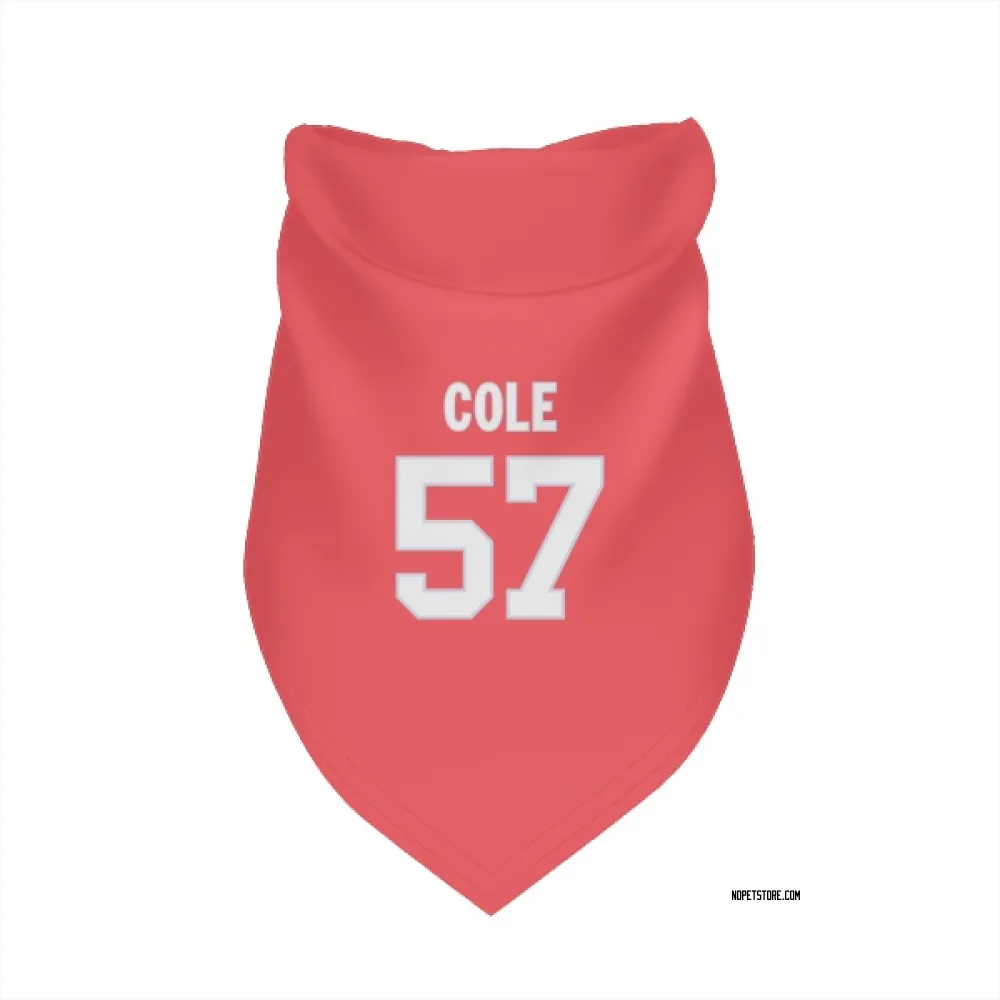 New Orleans Saints Myles Cole Pink Pet Bandana for Dog & Cat