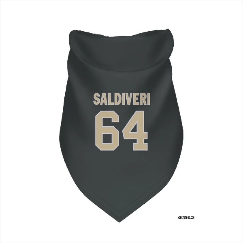 New Orleans Saints Nick Saldiveri Black Pet Bandana for Dog & Cat