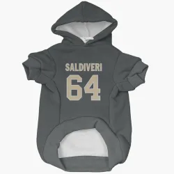 New Orleans Saints Nick Saldiveri Black Pet Hoodie for Dog & Cat