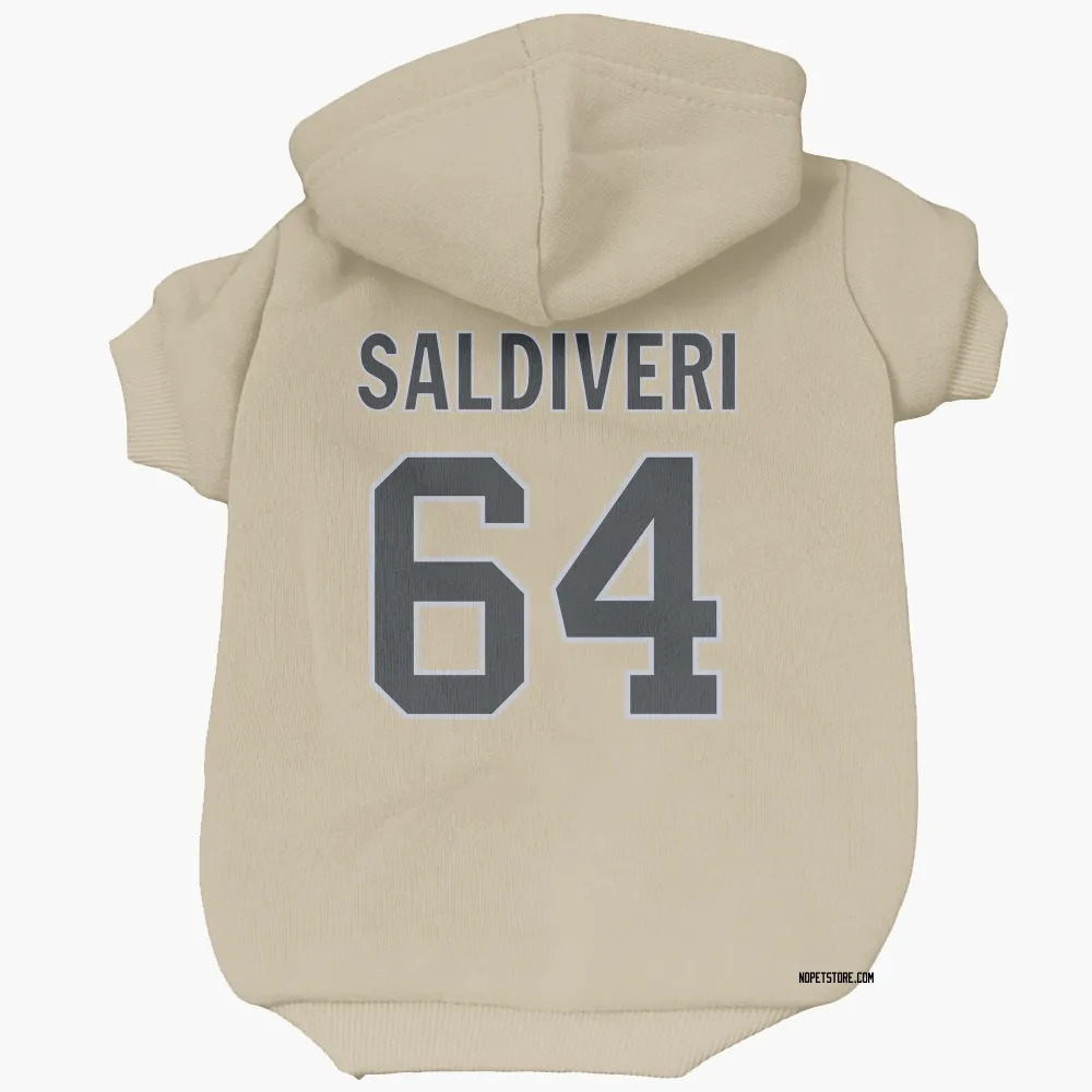 New Orleans Saints Nick Saldiveri Gold Pet Hoodie for Dog & Cat