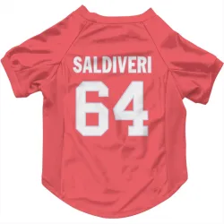 New Orleans Saints Nick Saldiveri Pink Pet Jersey for Dog & Cat