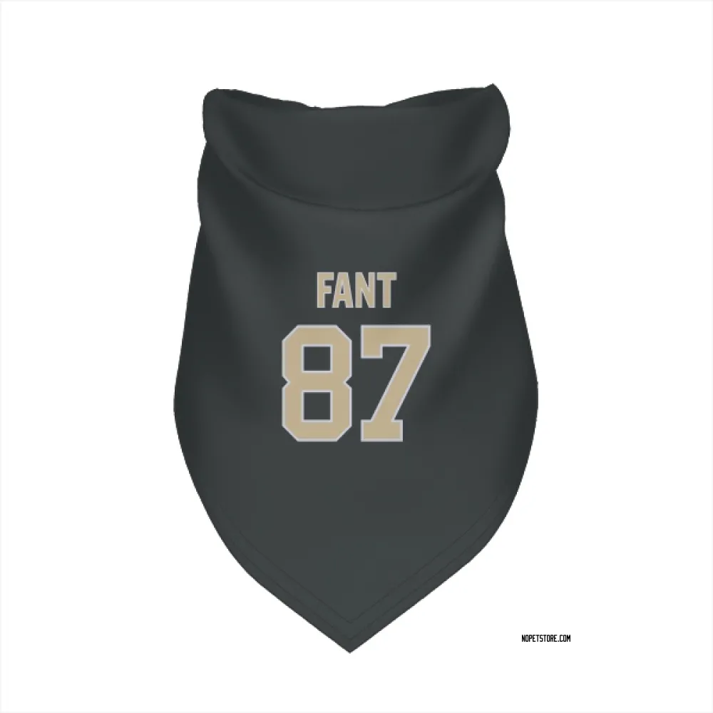 New Orleans Saints Noah Fant Black Pet Bandana for Dog & Cat