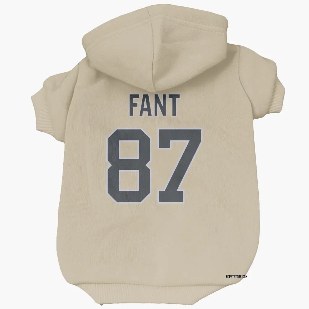 New Orleans Saints Noah Fant Gold Pet Hoodie for Dog & Cat