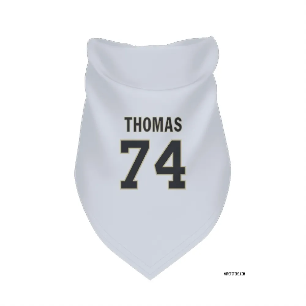 New Orleans Saints Omari Thomas White Pet Bandana for Dog & Cat
