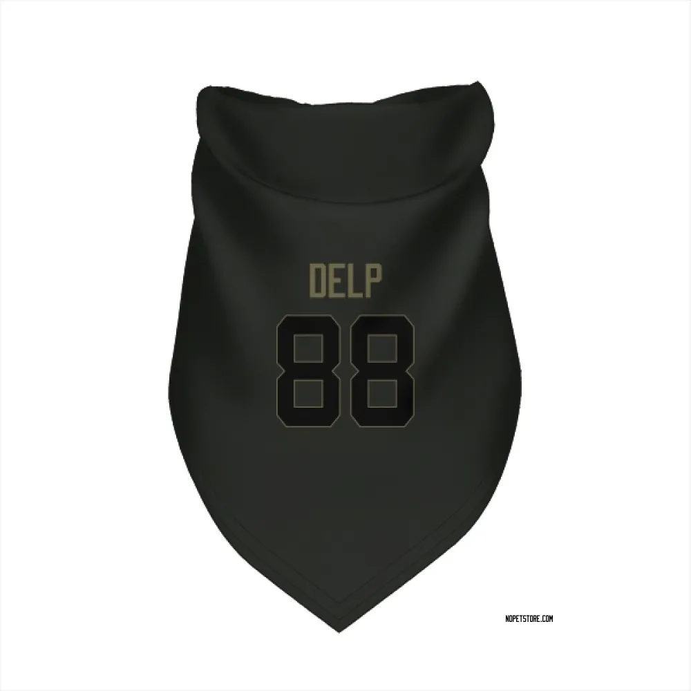 New Orleans Saints Oscar Delp Black Service Pet Bandana for Dog & Cat