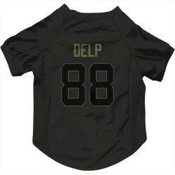 New Orleans Saints Oscar Delp Black Service Pet Jersey for Dog & Cat