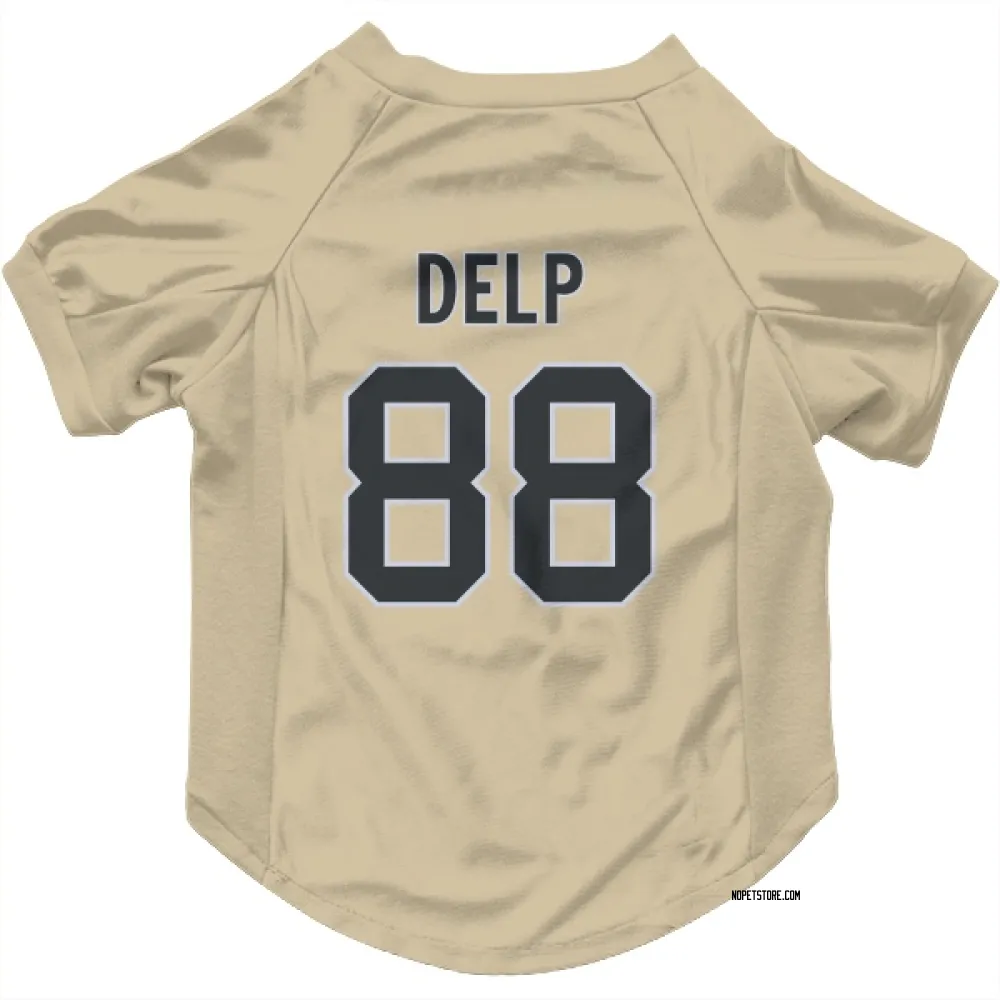 New Orleans Saints Oscar Delp Gold Pet Jersey for Dog & Cat