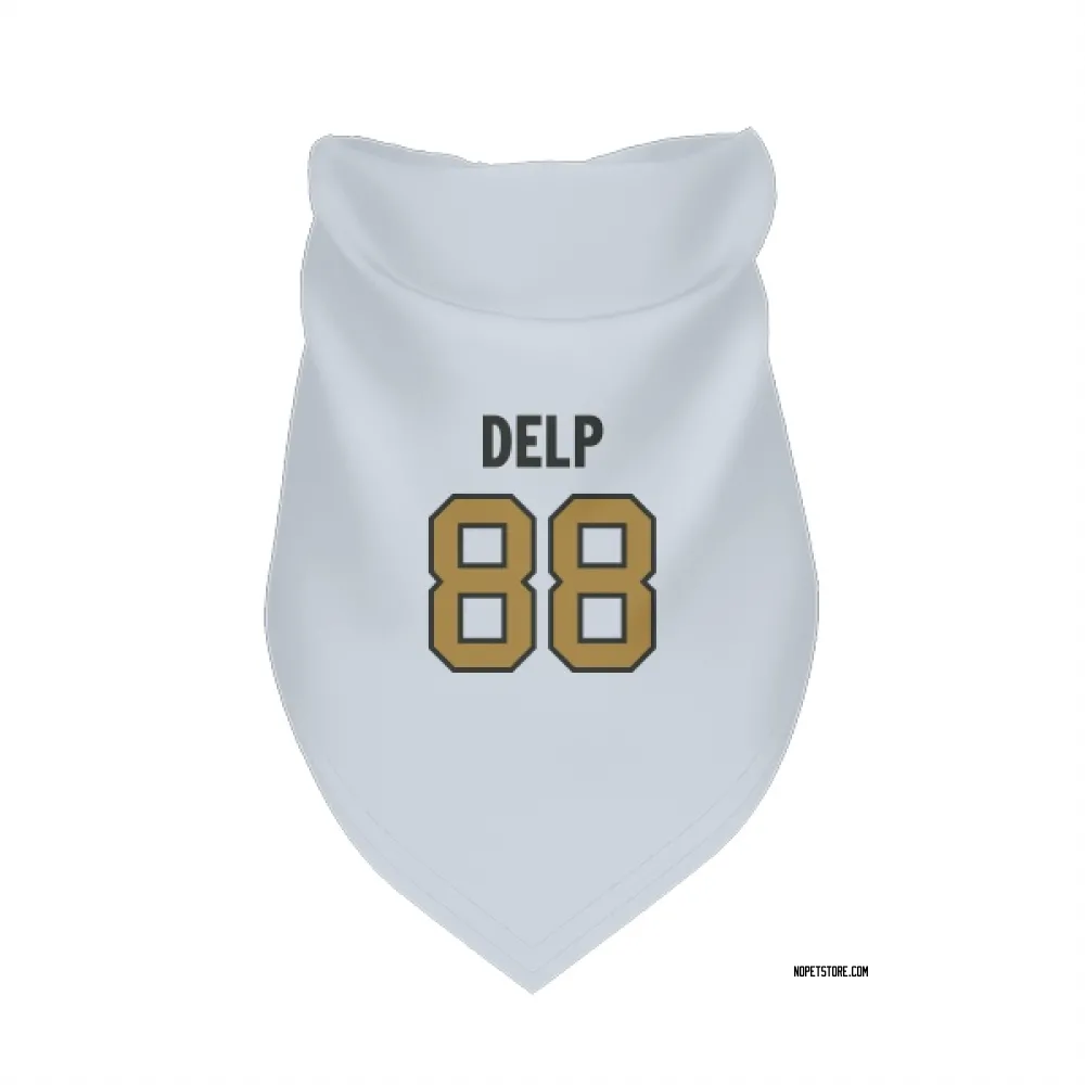 New Orleans Saints Oscar Delp White Gold Pet Bandana for Dog & Cat