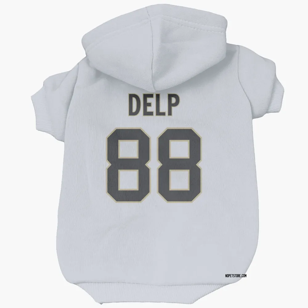 New Orleans Saints Oscar Delp White Pet Hoodie for Dog & Cat