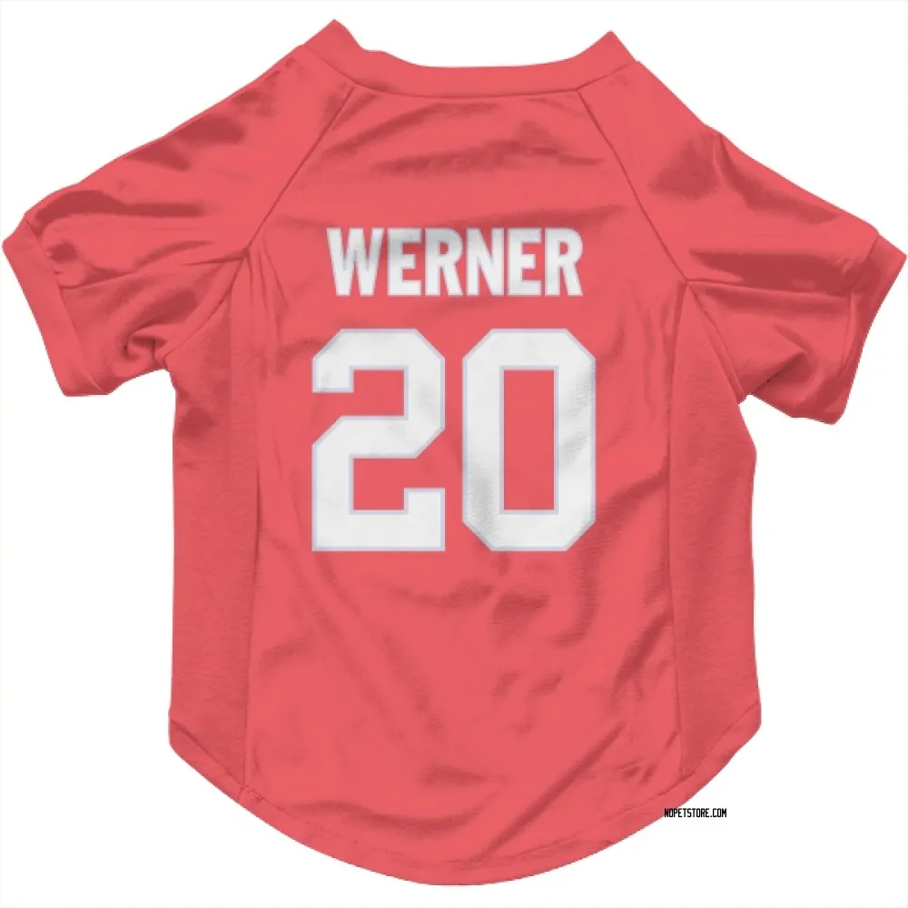 New Orleans Saints Pete Werner Pink Pet Jersey for Dog & Cat