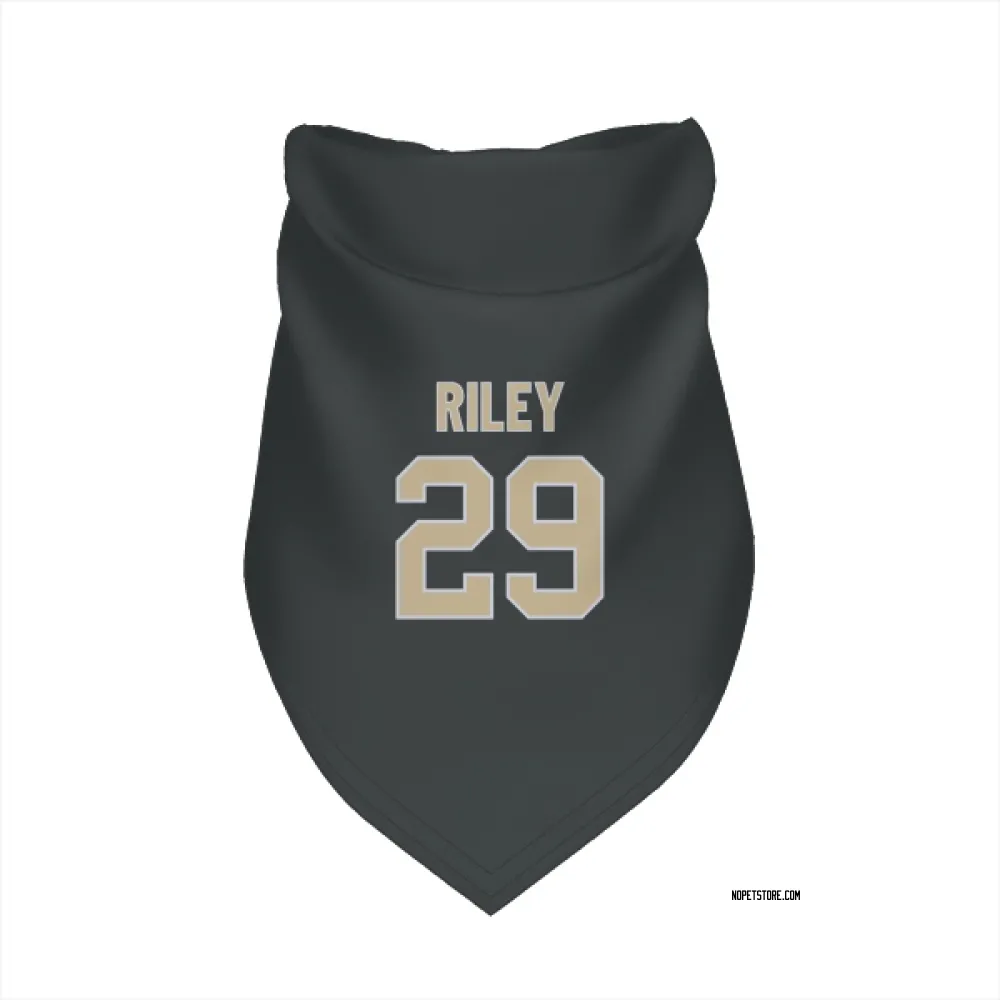New Orleans Saints Quincy Riley Black Pet Bandana for Dog & Cat