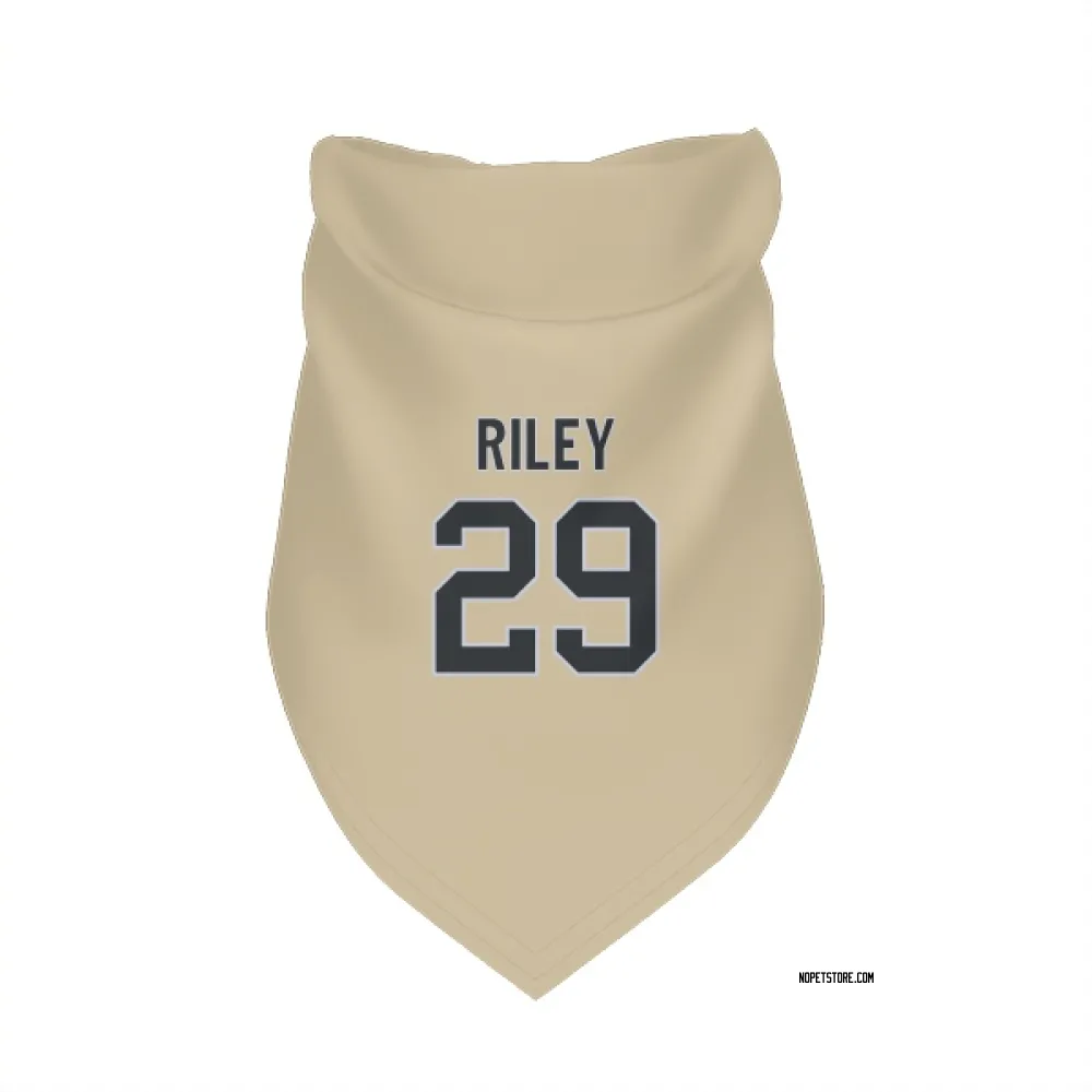 New Orleans Saints Quincy Riley Gold Pet Bandana for Dog & Cat