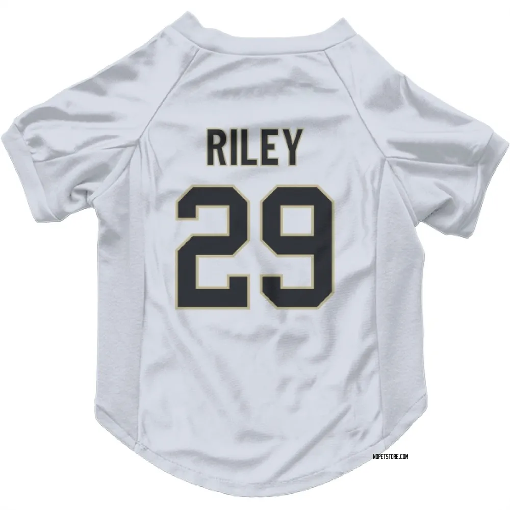 New Orleans Saints Quincy Riley White Pet Jersey for Dog & Cat