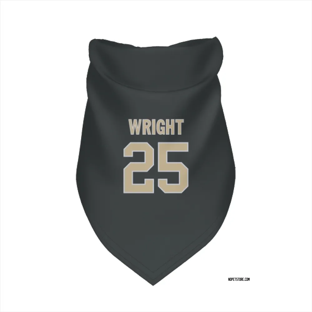 New Orleans Saints Rejzohn Wright Black Pet Bandana for Dog & Cat