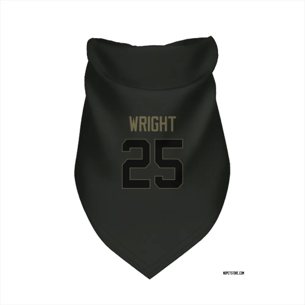 New Orleans Saints Rejzohn Wright Black Service Pet Bandana for Dog & Cat