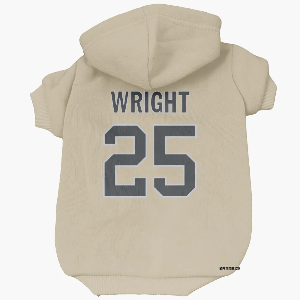 New Orleans Saints Rejzohn Wright Gold Pet Hoodie for Dog & Cat