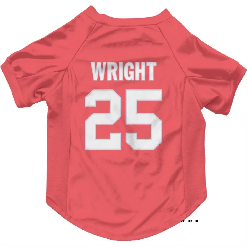 New Orleans Saints Rejzohn Wright Pink Pet Jersey for Dog & Cat