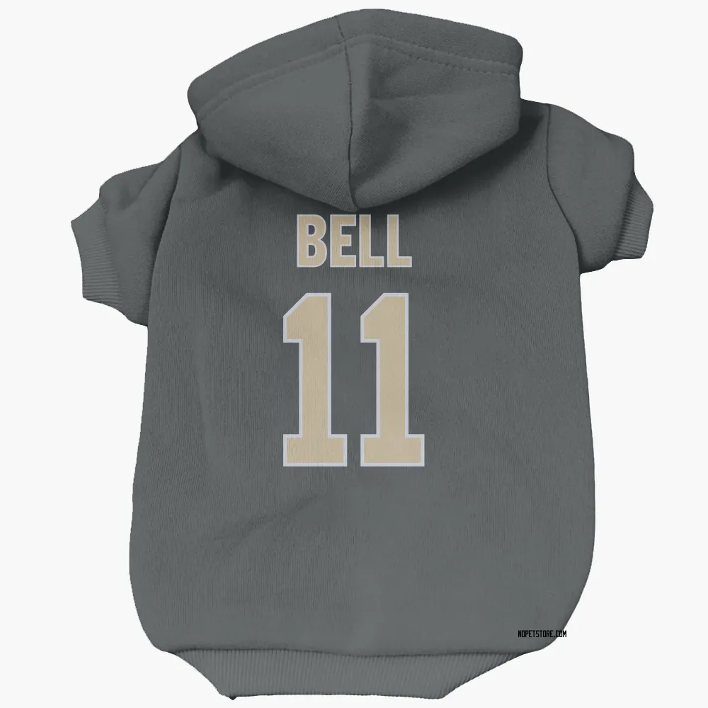 New Orleans Saints Ronnie Bell Black Pet Hoodie for Dog & Cat