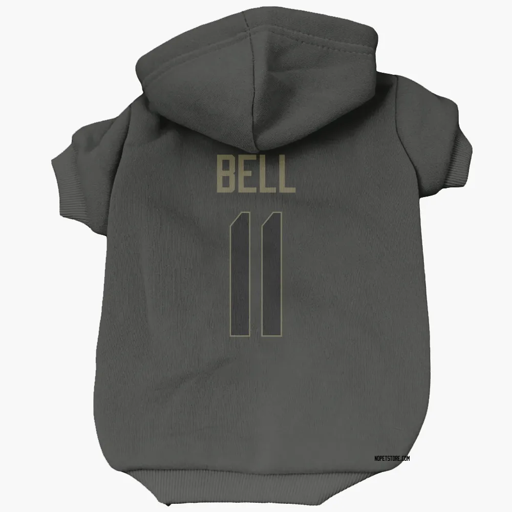 New Orleans Saints Ronnie Bell Black Service Pet Hoodie for Dog & Cat