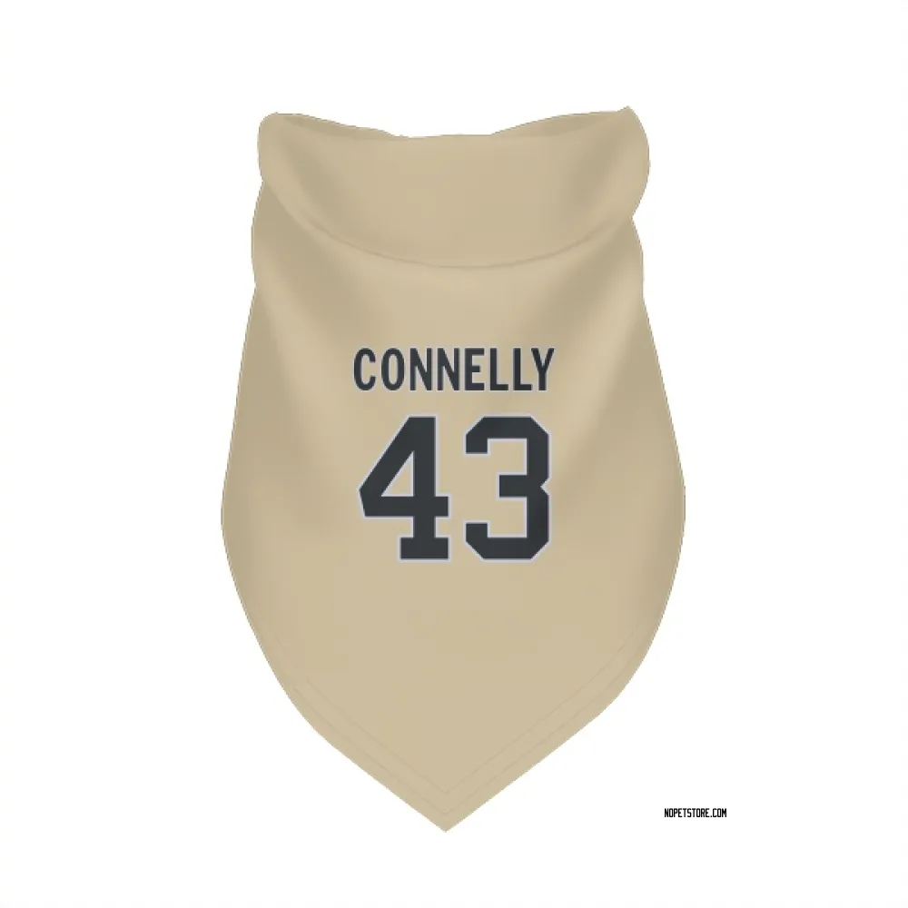 New Orleans Saints Ryan Connelly Gold Pet Bandana for Dog & Cat