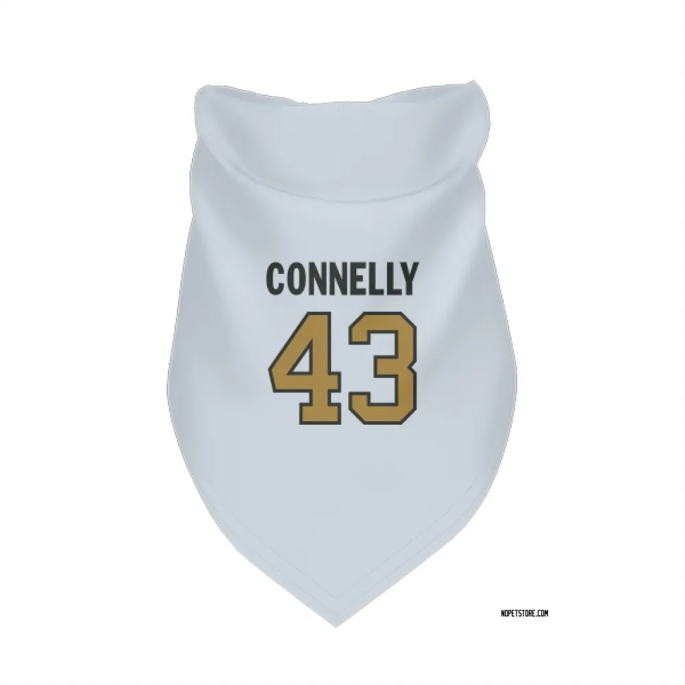 New Orleans Saints Ryan Connelly White Gold Pet Bandana for Dog & Cat