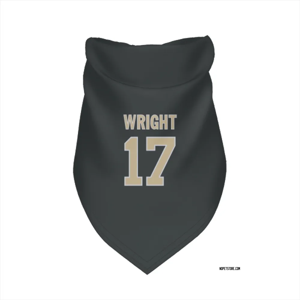 New Orleans Saints Ryan Wright Black Pet Bandana for Dog & Cat