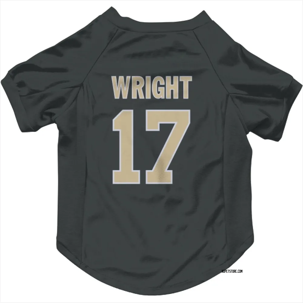 New Orleans Saints Ryan Wright Black Pet Jersey for Dog & Cat