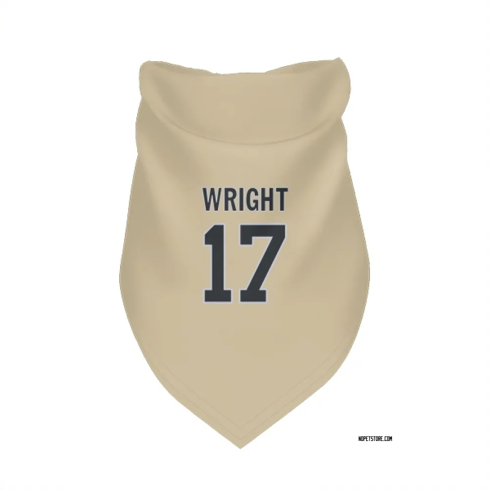 New Orleans Saints Ryan Wright Gold Pet Bandana for Dog & Cat