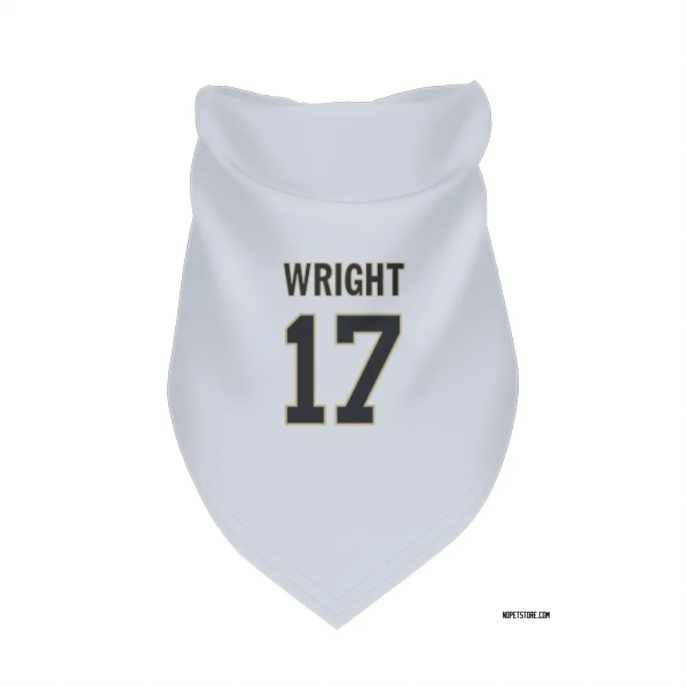 New Orleans Saints Ryan Wright White Pet Bandana for Dog & Cat
