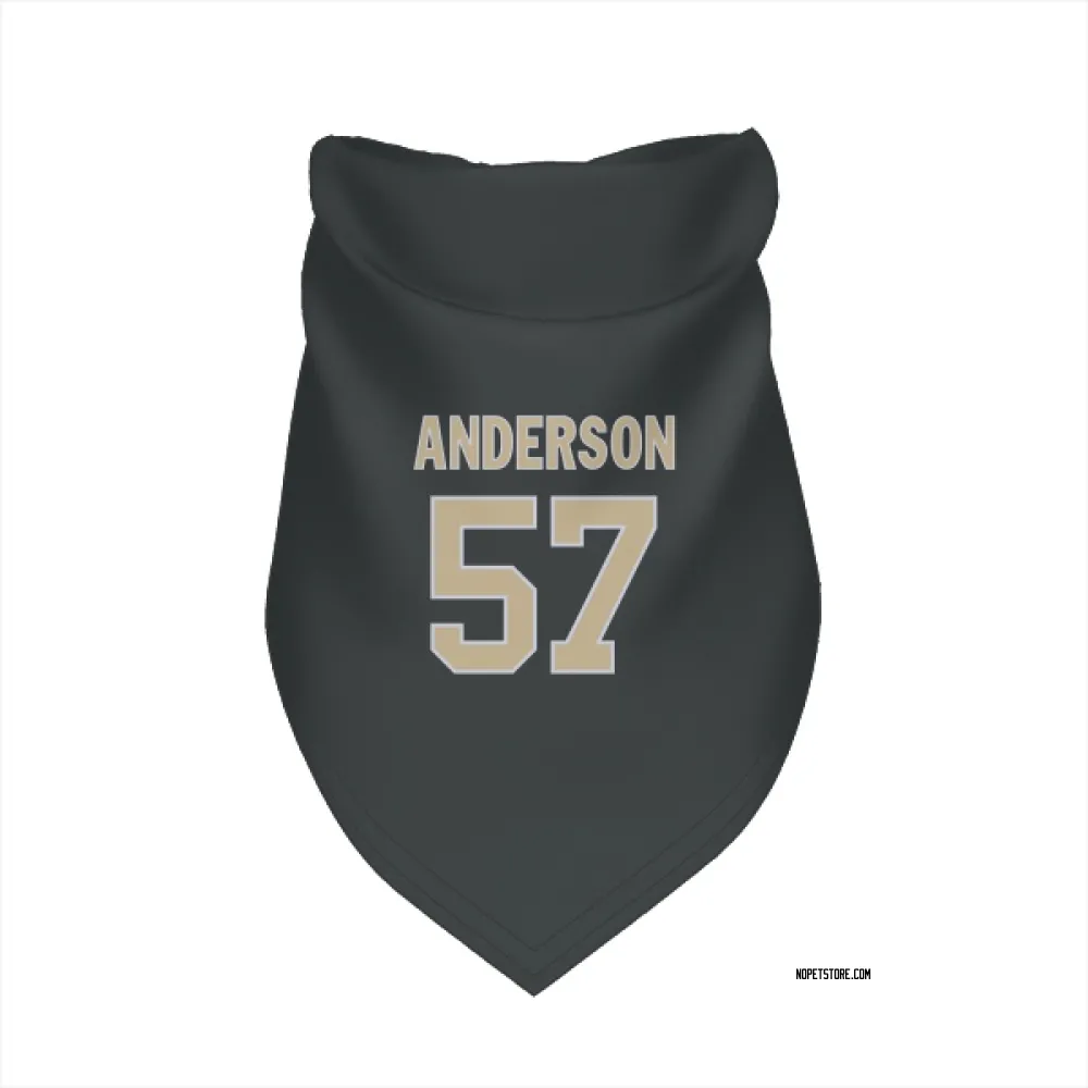 New Orleans Saints Ryder Anderson Black Pet Bandana for Dog & Cat