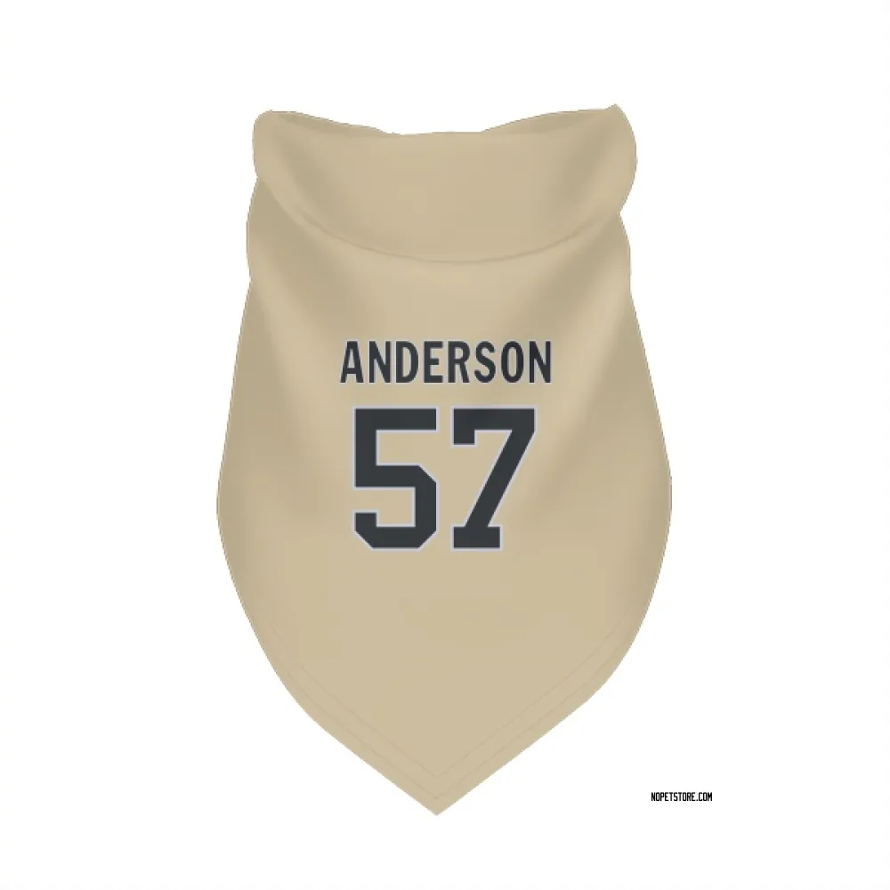 New Orleans Saints Ryder Anderson Gold Pet Bandana for Dog & Cat
