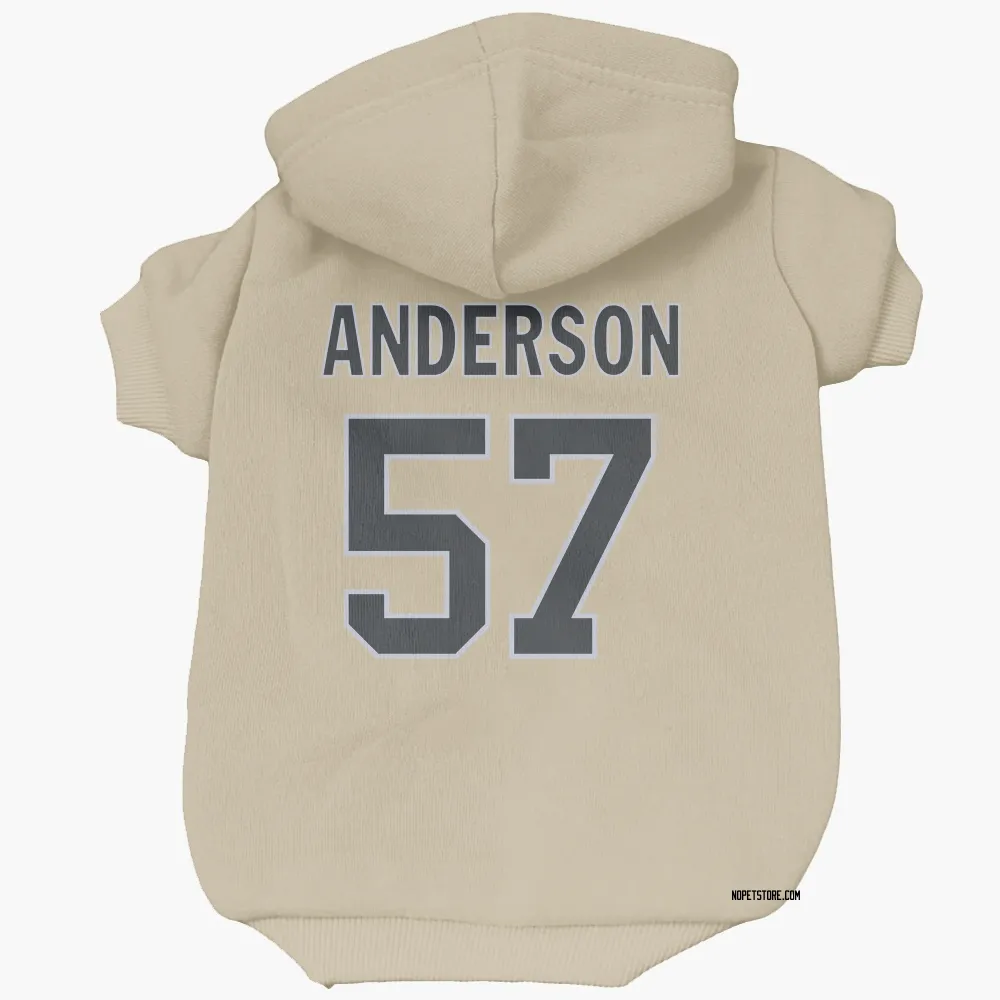 New Orleans Saints Ryder Anderson Gold Pet Hoodie for Dog & Cat