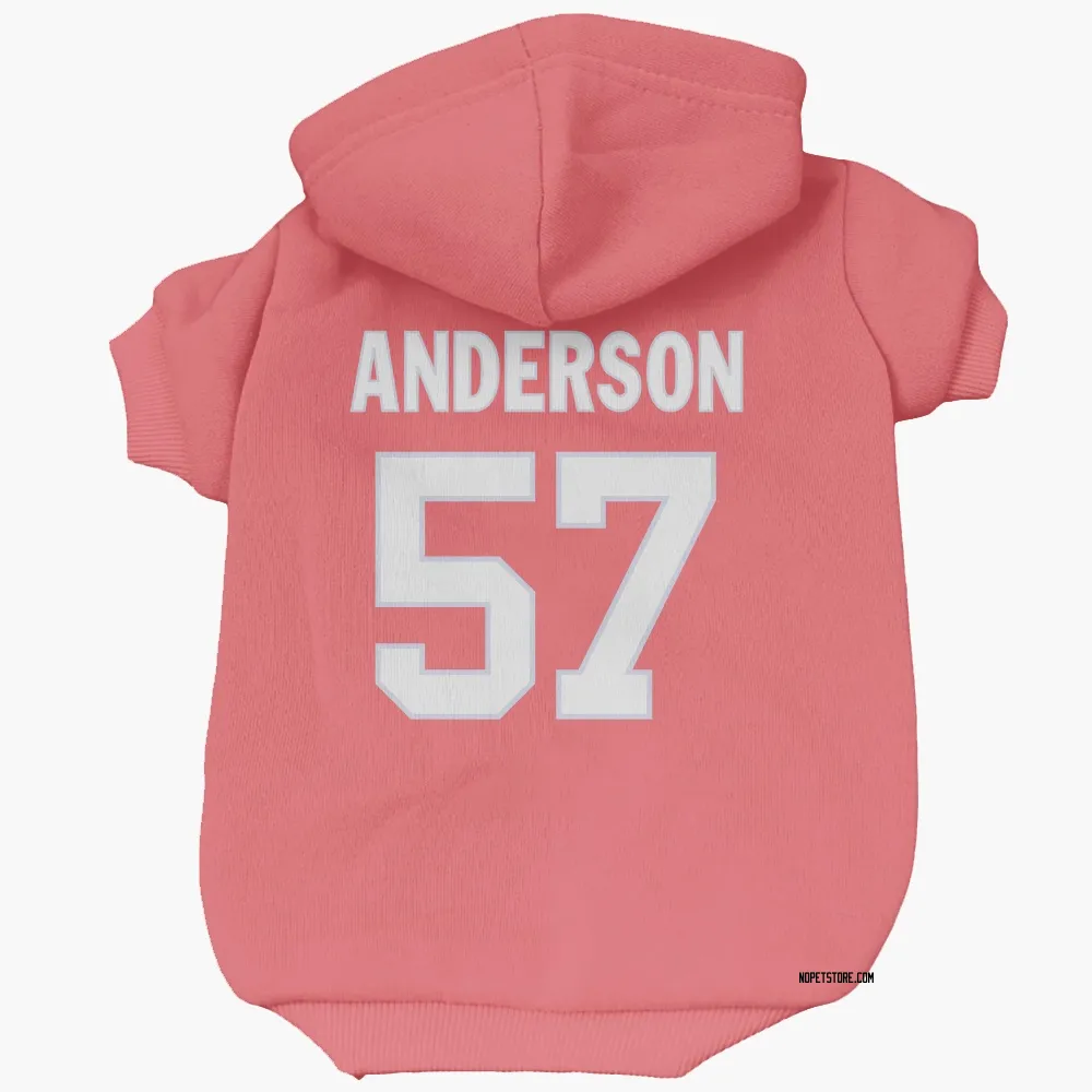 New Orleans Saints Ryder Anderson Pink Pet Hoodie for Dog & Cat