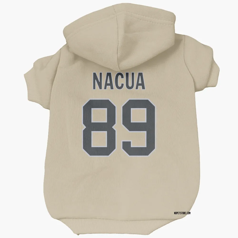 New Orleans Saints Samson Nacua Gold Pet Hoodie for Dog & Cat