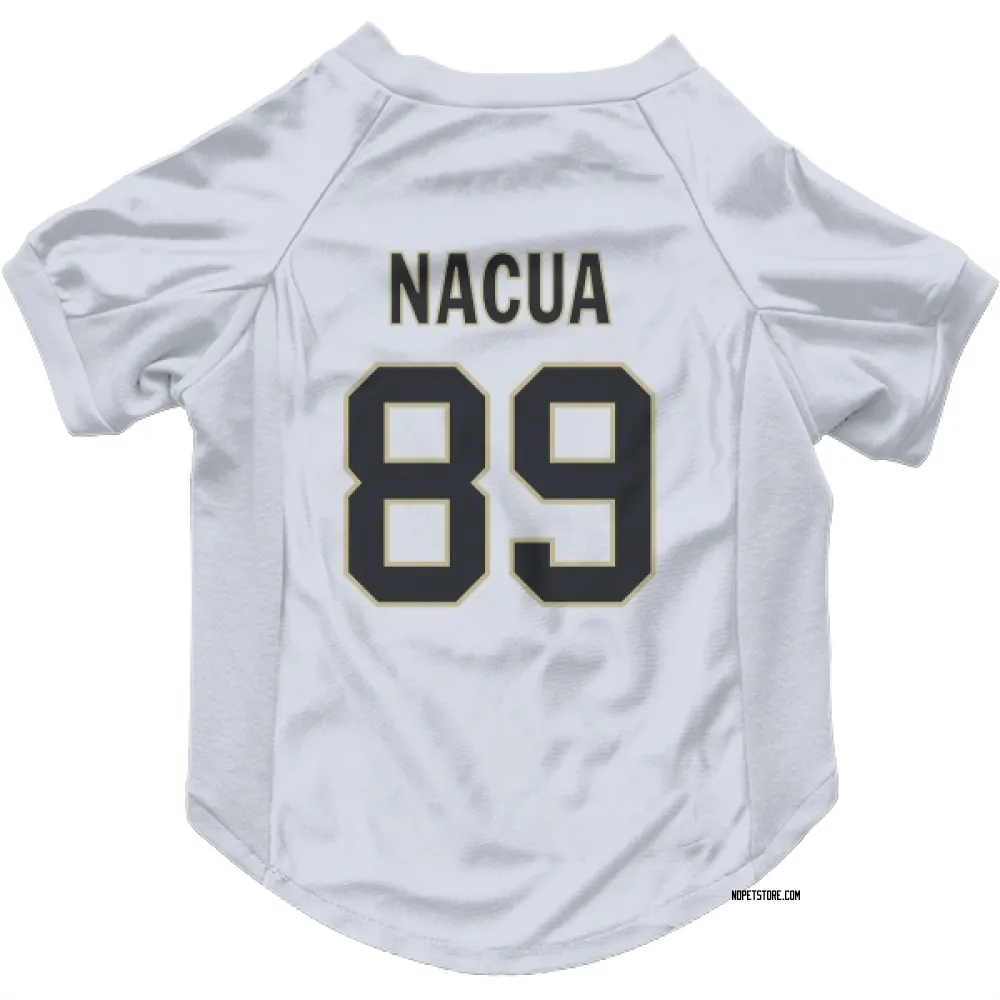 New Orleans Saints Samson Nacua White Pet Jersey for Dog & Cat