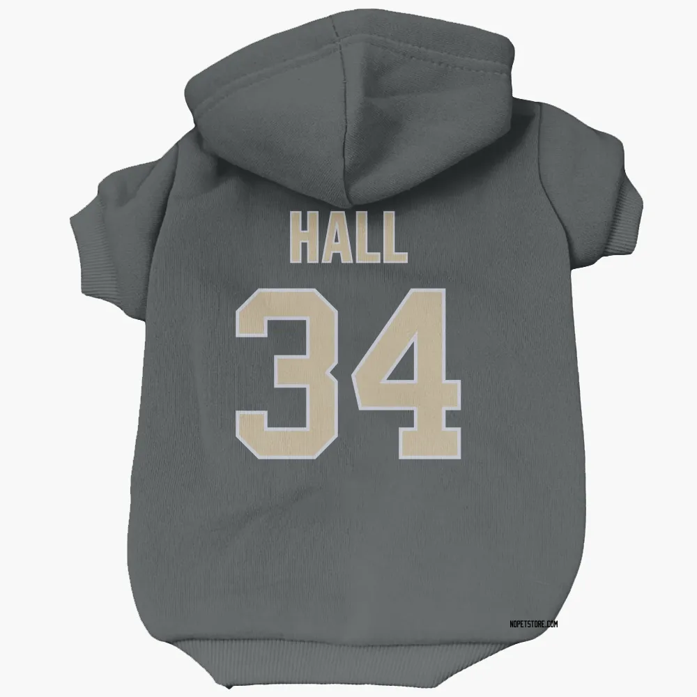 New Orleans Saints TJ Hall Black Pet Hoodie for Dog & Cat