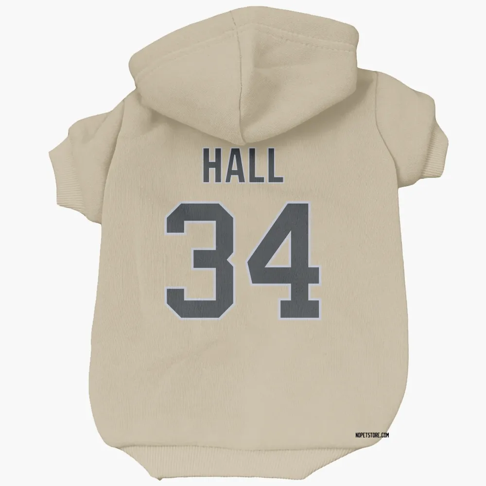 New Orleans Saints TJ Hall Gold Pet Hoodie for Dog & Cat