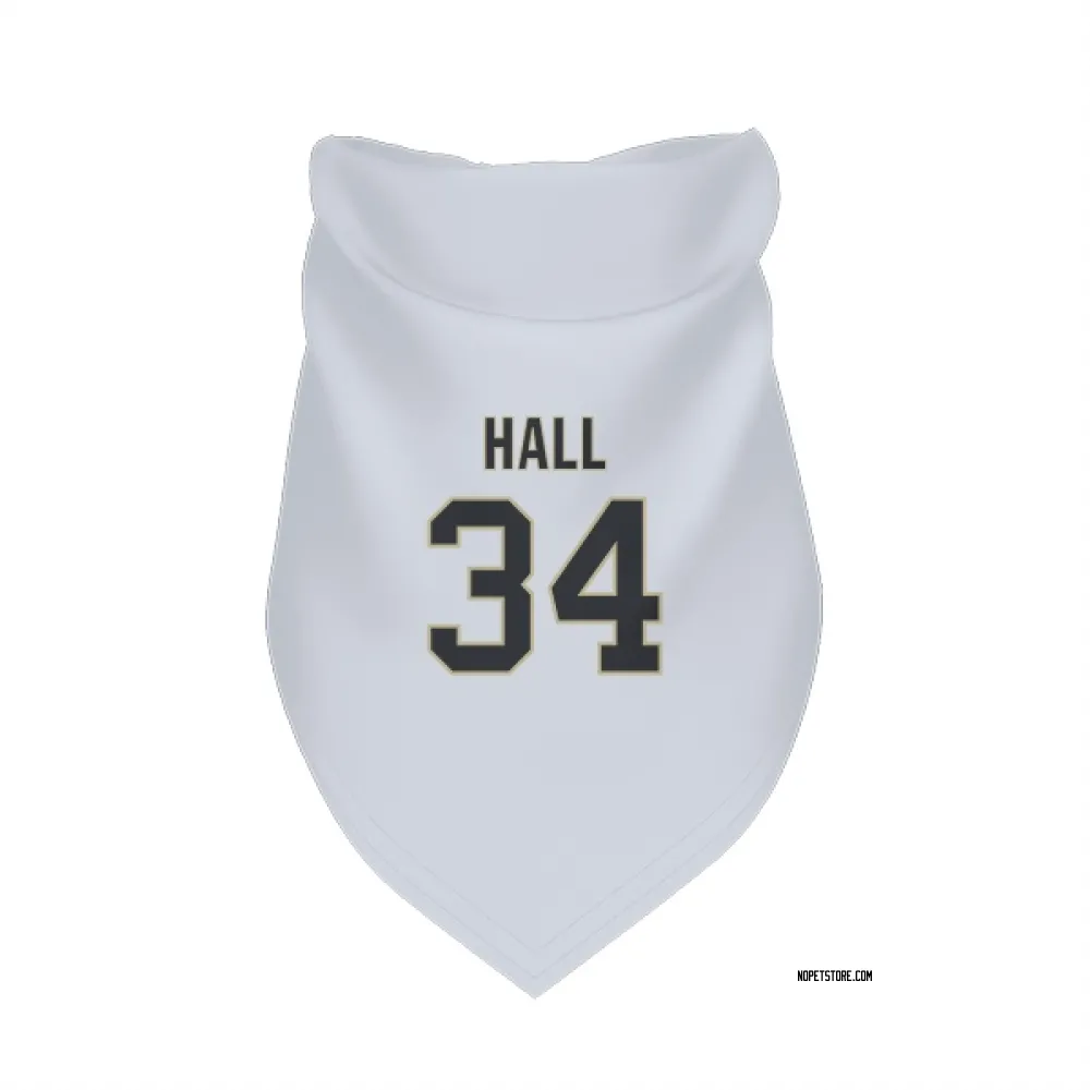 New Orleans Saints TJ Hall White Pet Bandana for Dog & Cat