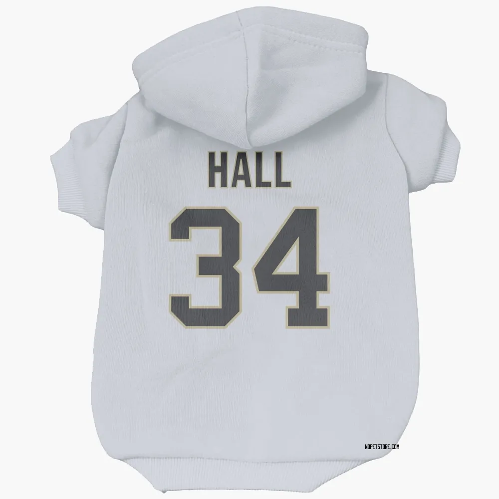 New Orleans Saints TJ Hall White Pet Hoodie for Dog & Cat