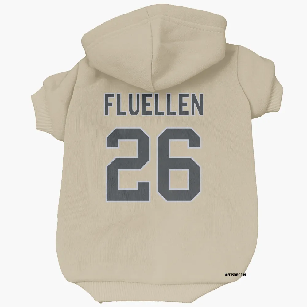 New Orleans Saints Travion Fluellen Gold Pet Hoodie for Dog & Cat