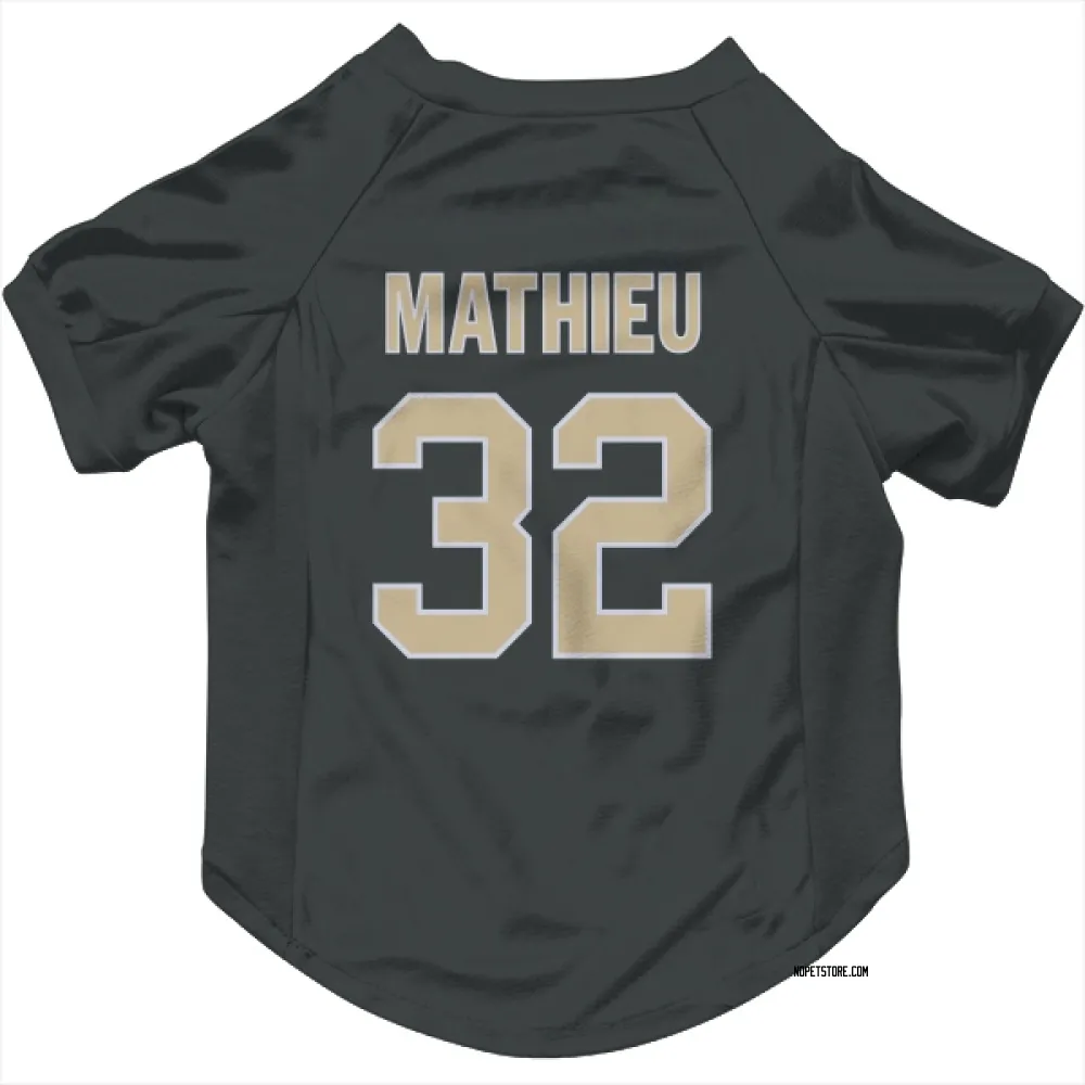 New Orleans Saints Tyrann Mathieu Black Pet Jersey for Dog & Cat