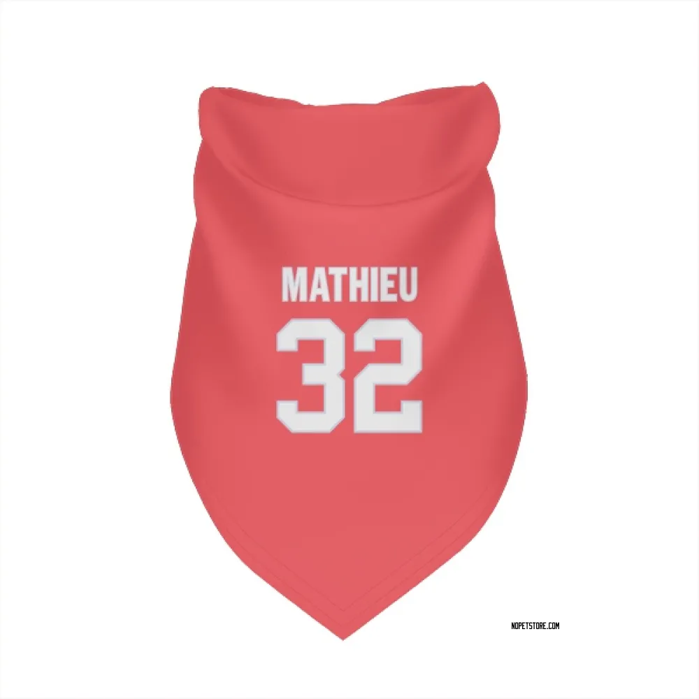 New Orleans Saints Tyrann Mathieu Pink Pet Bandana for Dog & Cat