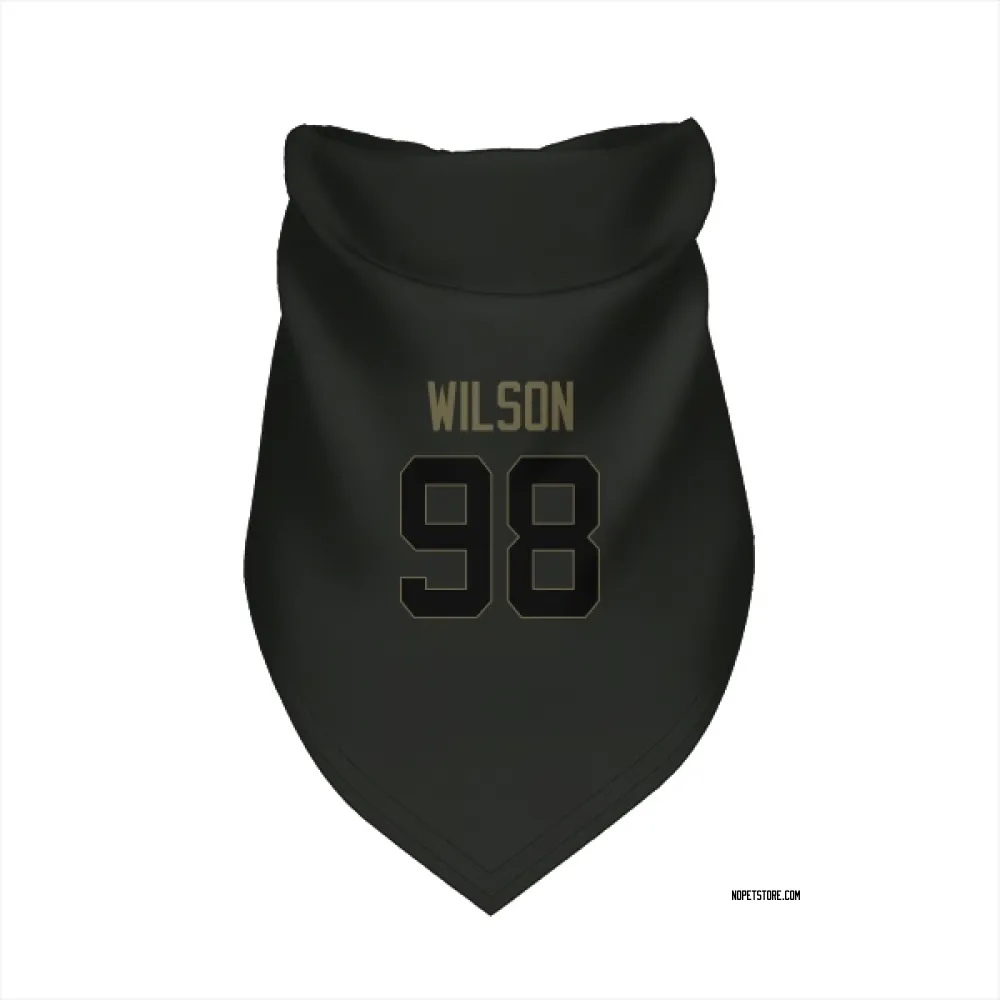 New Orleans Saints Tyree Wilson Black Service Pet Bandana for Dog & Cat