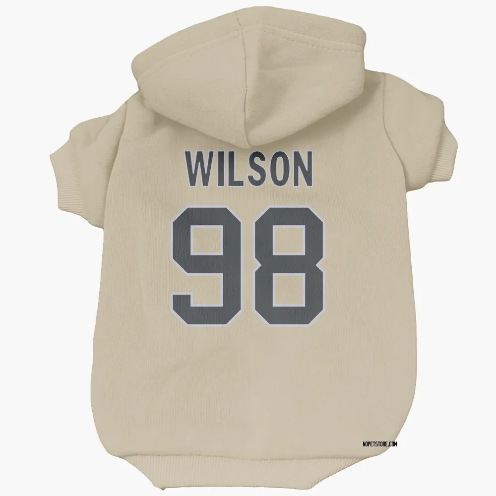 New Orleans Saints Tyree Wilson Gold Pet Hoodie for Dog & Cat