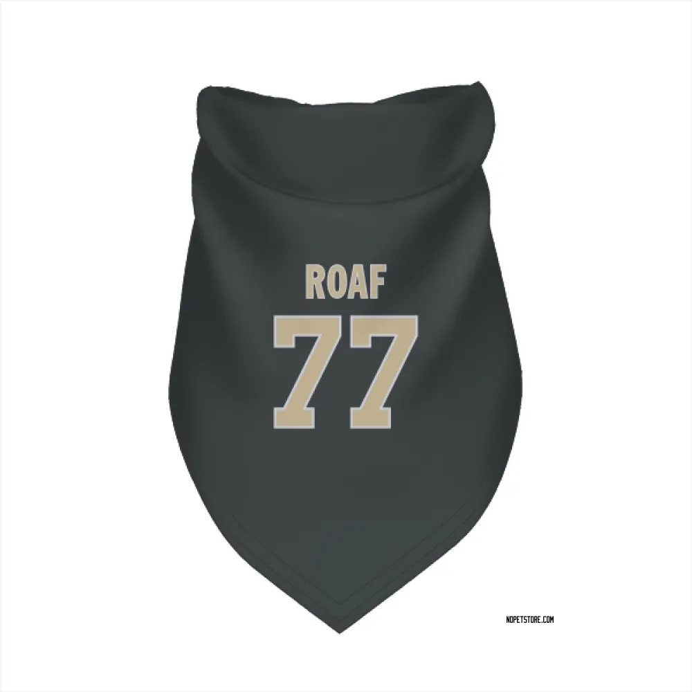 New Orleans Saints Willie Roaf Black Pet Bandana for Dog & Cat