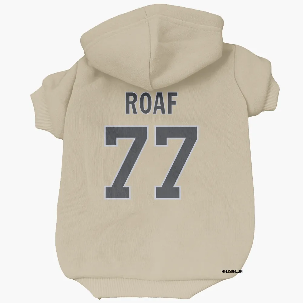 New Orleans Saints Willie Roaf Gold Pet Hoodie for Dog & Cat