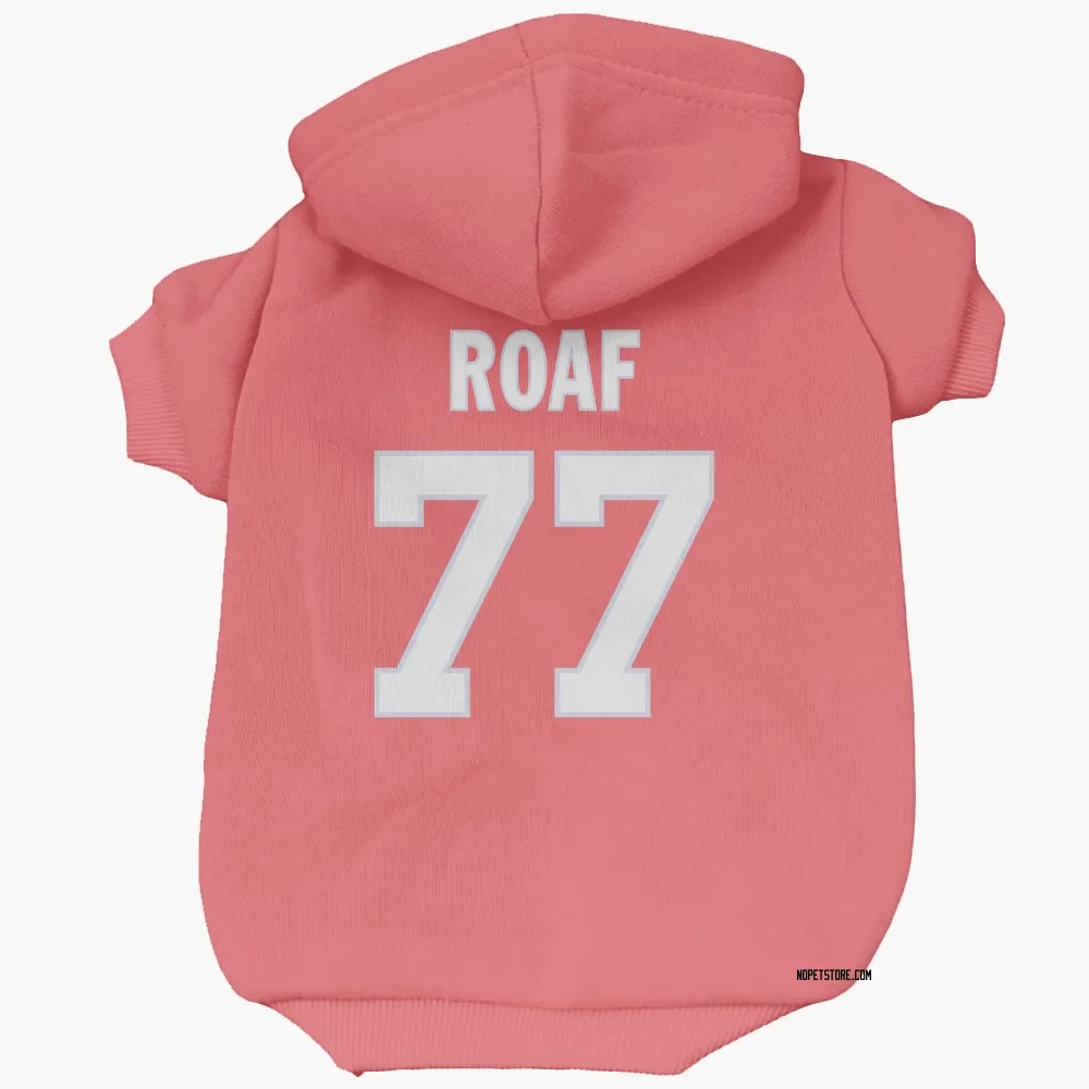 New Orleans Saints Willie Roaf Pink Pet Hoodie for Dog & Cat